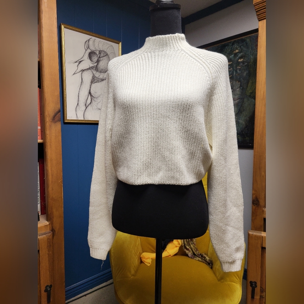 Hollister Crop Sweater Size M NWT